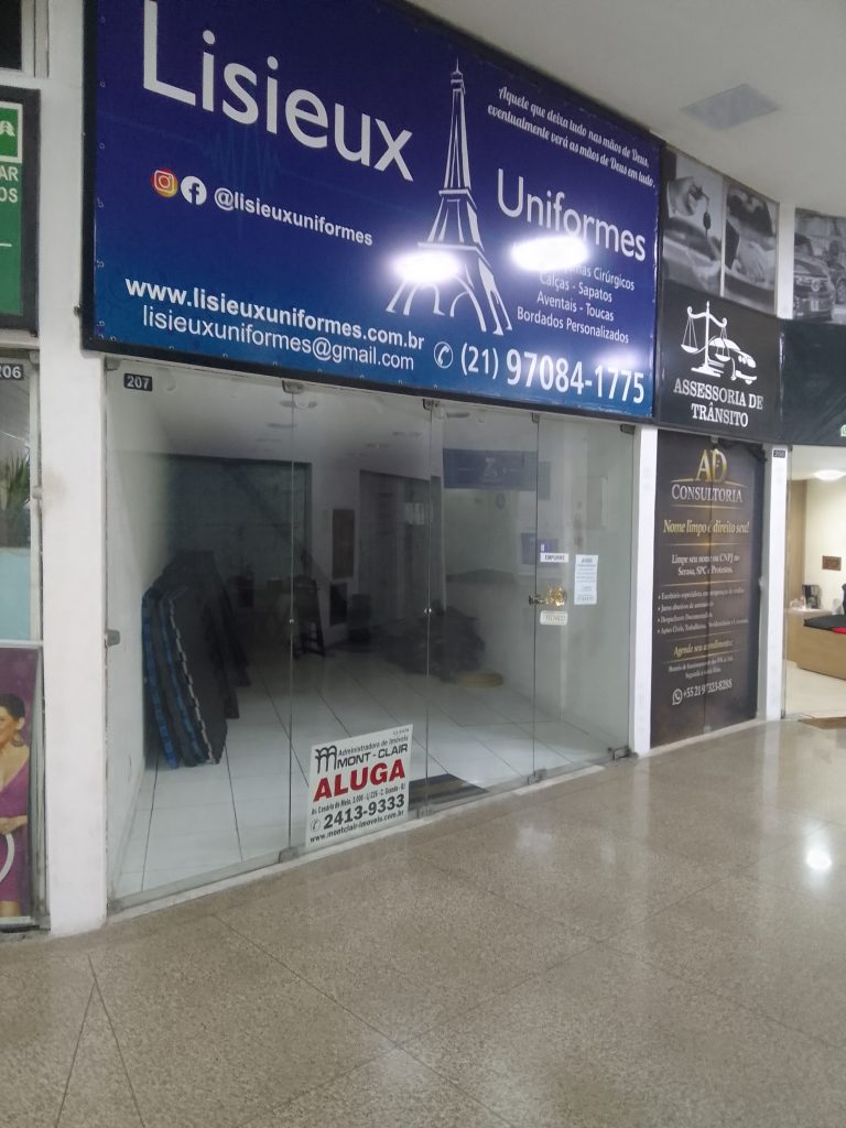 Avenida Cesário de Melo, 3006 loja 207.